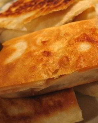 Яблочные пирожки из лаваша