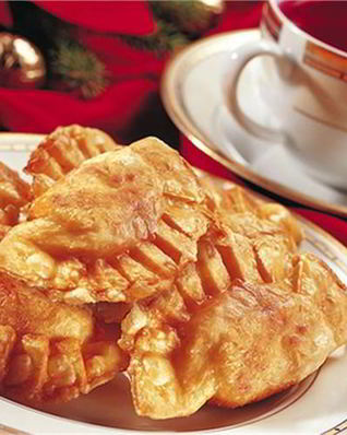 Жареные пирожки с капустой и грибами