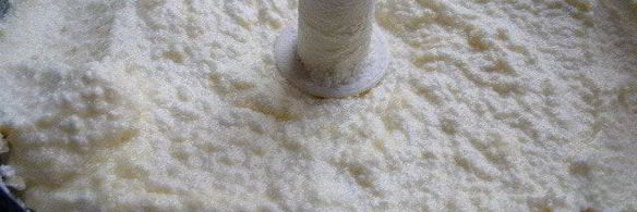 ароматное творожное пирожное