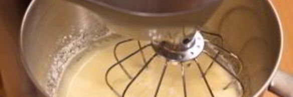 бисквитное пирожное с апельсиновым суфле