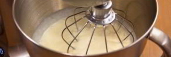 бисквитное пирожное с апельсиновым суфле