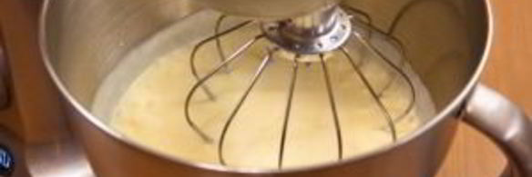 бисквитное пирожное с апельсиновым суфле