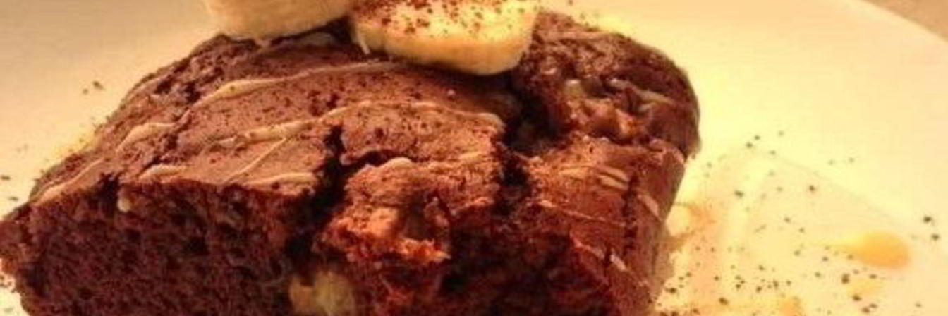 Брауни с бананом