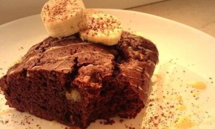 Рецепт брауни с бананом