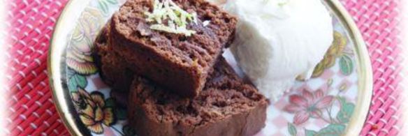 брауни с лаймом и лимоном