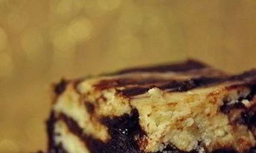 Рецепт брауни с творогом и бананами