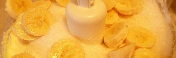 брауни творожно-банановый