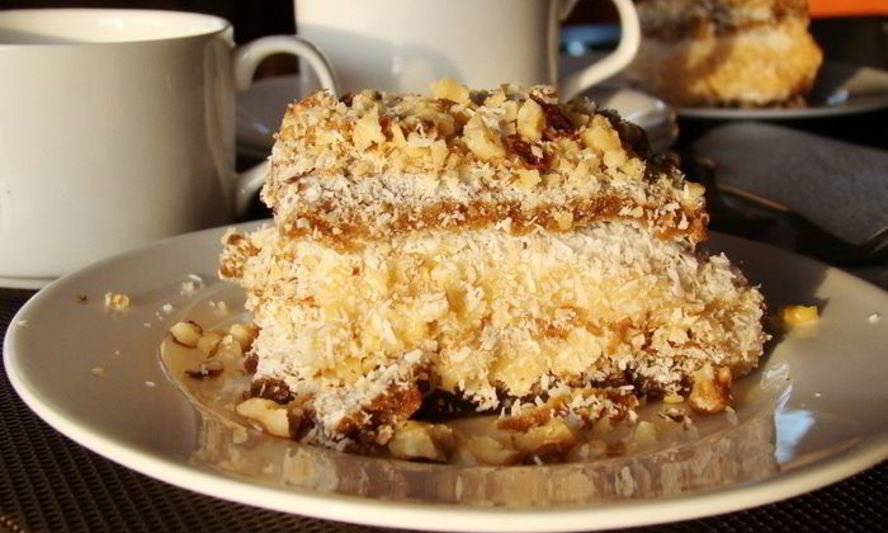 Рецепт кокосового пирожного