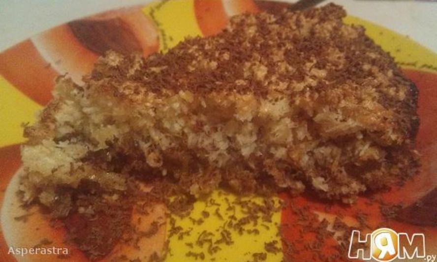 Рецепт кокосовых пирожных со сгущенкой