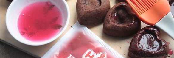 мини-пирожные черный лес