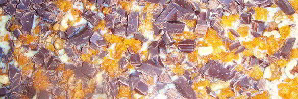 овсяные пирожные с шоколадом и орехами