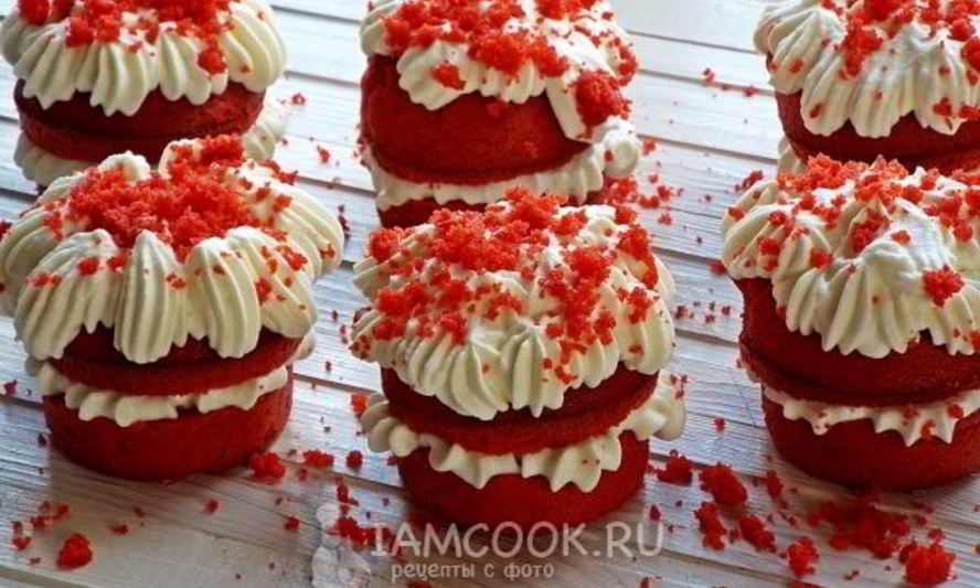 Рецепт пирожного красный бархат