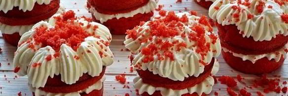 пирожное красный бархат