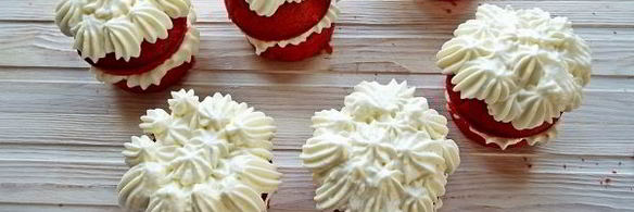 пирожное красный бархат