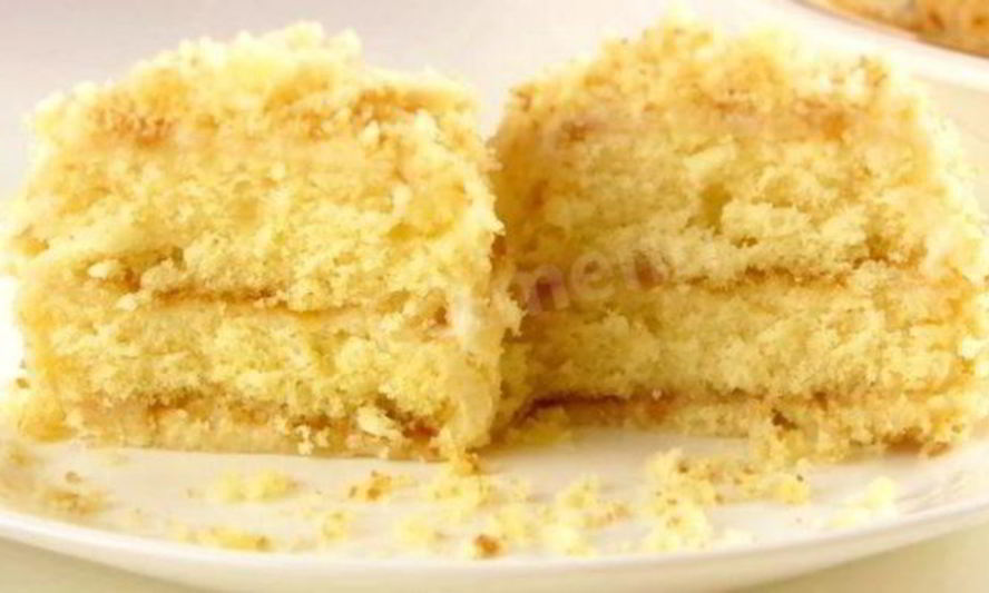 Рецепт пирожного лакомка