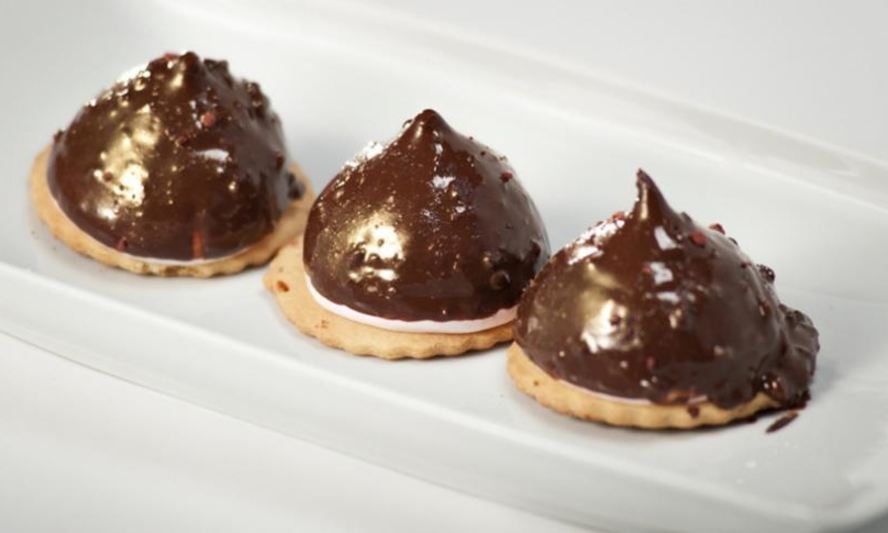 Рецепт пирожного малиновые облака