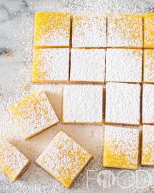 Пирожное с лимонным кремом