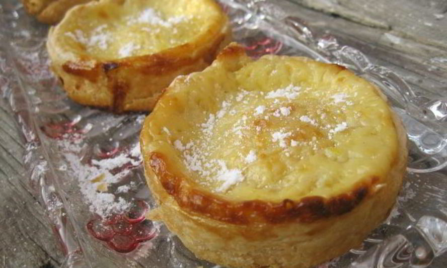 Рецепт португальских сливочных пирожных