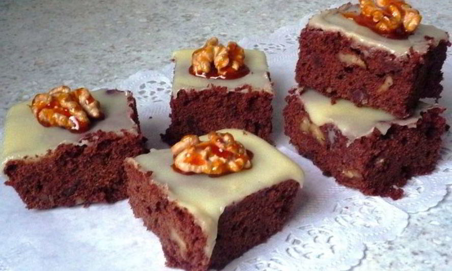Рецепт шоколадна-ореховых брауни день и ночь