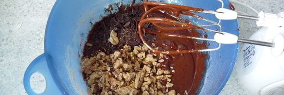 шоколадно-ореховые брауни день и ночь