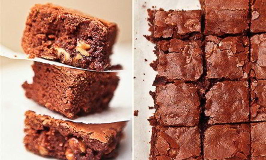 Рецепт шоколадных брауни с грецкими орехами