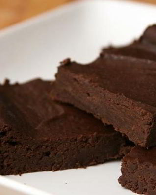 Шоколадные пирожные с фасолью и авокадо