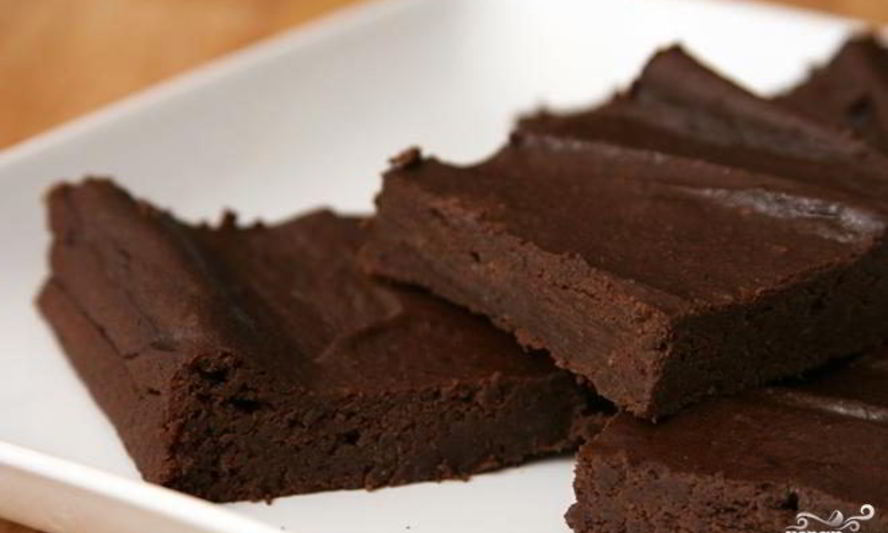 Рецепт шоколадных пирожных с фасолью и авокадо