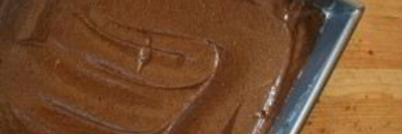 шоколадные пирожные с фасолью и авокадо