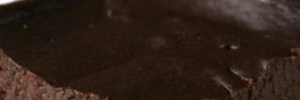 шоколадные пирожные с фасолью и авокадо