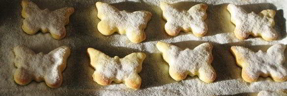 творожно-облепиховые пирожные