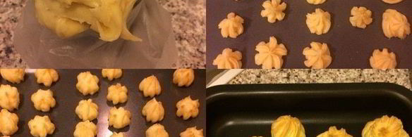 заварные пирожные с кремом и шоколадным соусом