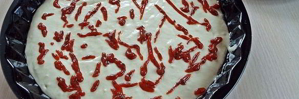 быстрая пицца на кефире