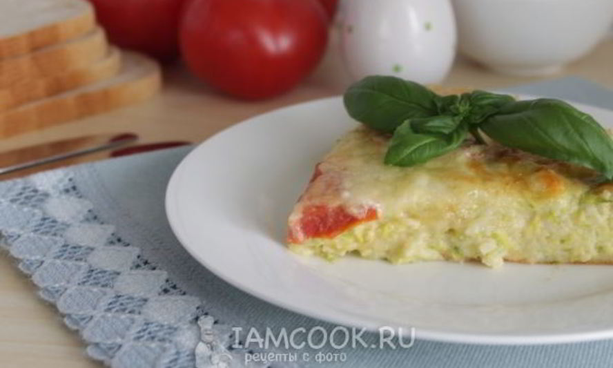 Рецепт кабачковой пиццы