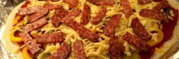 легкая пицца