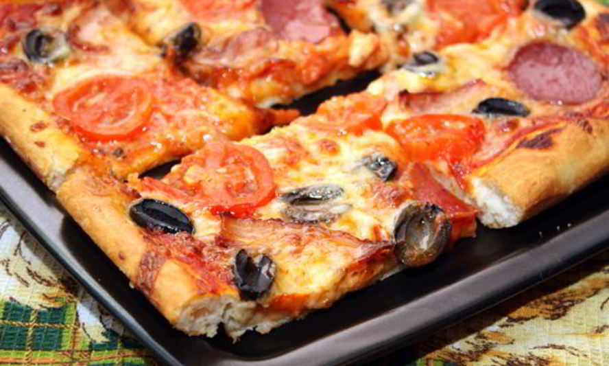 Рецепт мясной пиццы