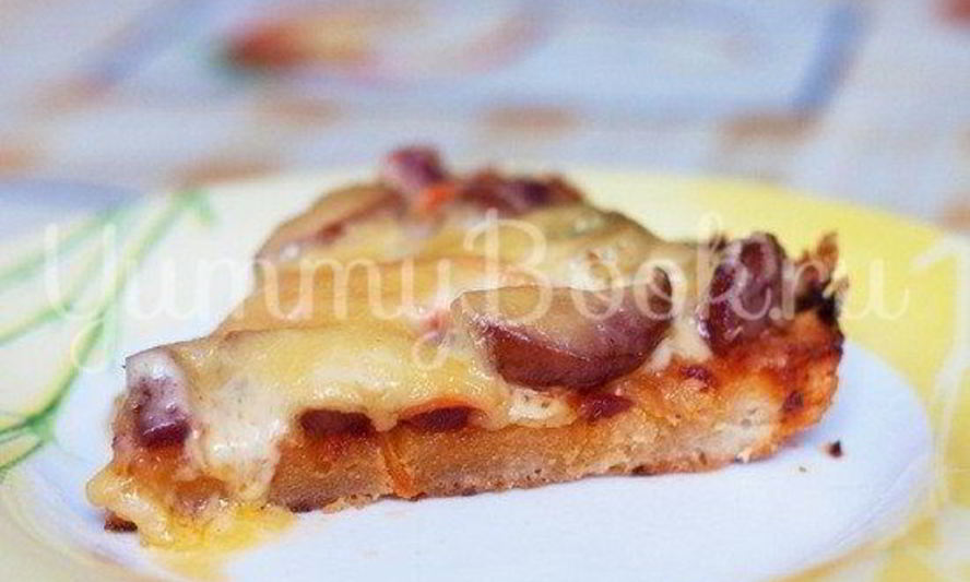 Рецепт пиццы 10 минут