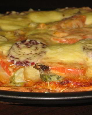 Пицца многослойная по-деревенски