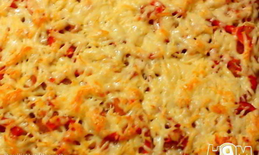 Рецепт пиццы мужской день с ветчиной и грибами