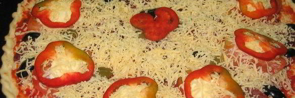 пицца на бездрожжевом тесте