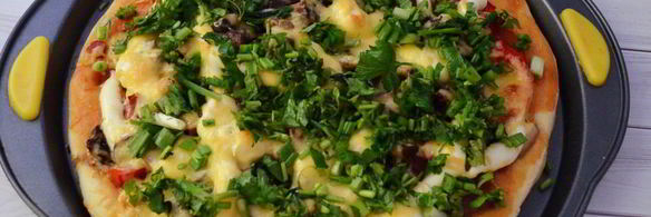 пицца на дрожжевом тесте