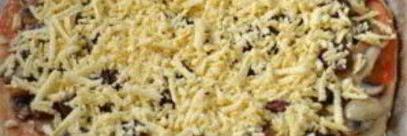 пицца на кефире в духовке