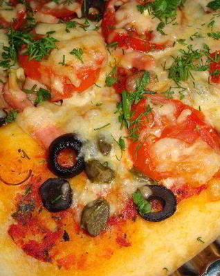 Пицца на манке