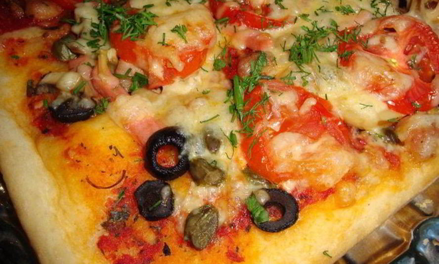 Рецепт пиццы на манке