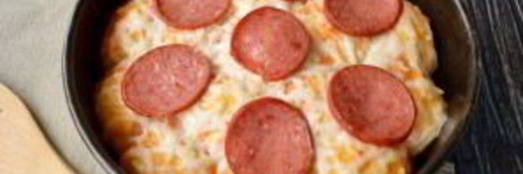 пицца на шариках из теста