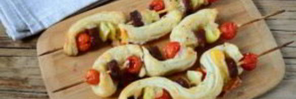 пицца на шпажках в духовке