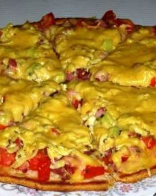 Пицца на сковороде