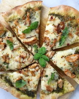 Пицца на сухом молоке