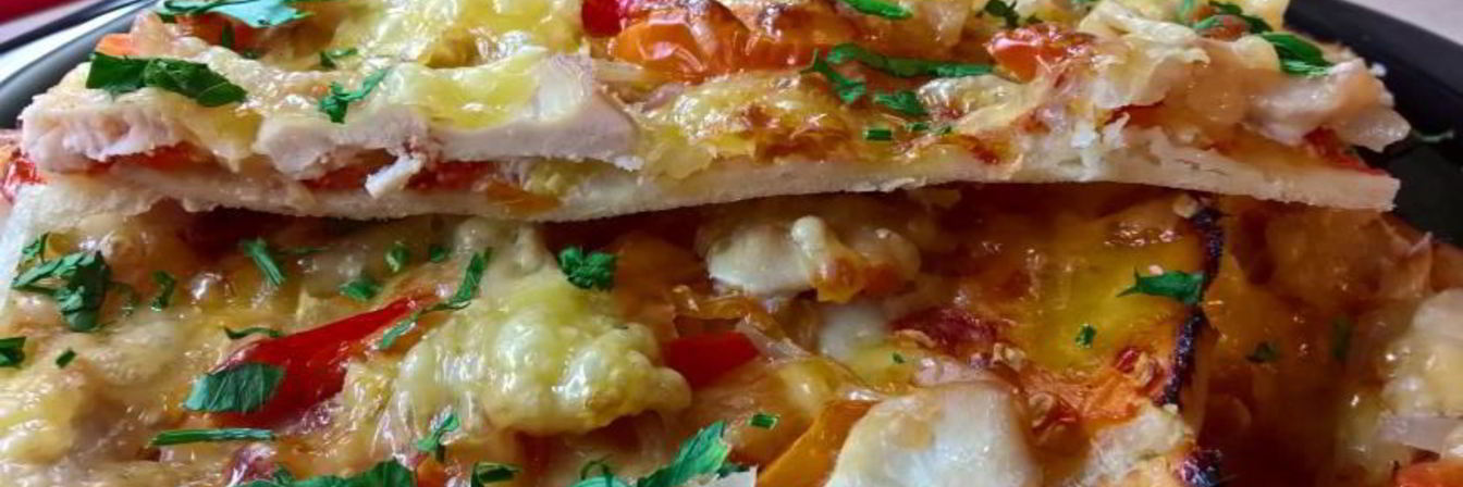 Пицца на тонком тесте