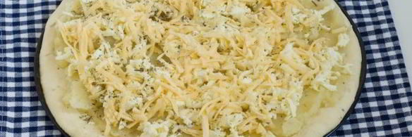 пицца с картофелем