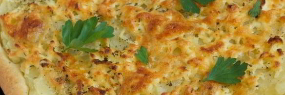 пицца с картофелем